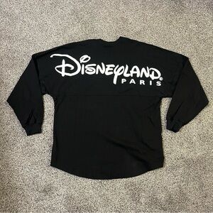 Disneyland Paris Black Spirit Jersey Adult Sz Medium Excellent Condition!